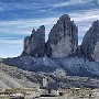 Rifugio Locatelli and the Tre Cime di Lavaredo